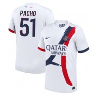 Camisa de time de futebol Paris Saint-Germain Willian Pacho #51 Replicas 2º Equipamento 2024-25 Manga Curta